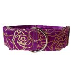 Martingale Collar purple chic (brocade)