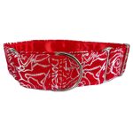 Martingale Collar red chic (brocade)