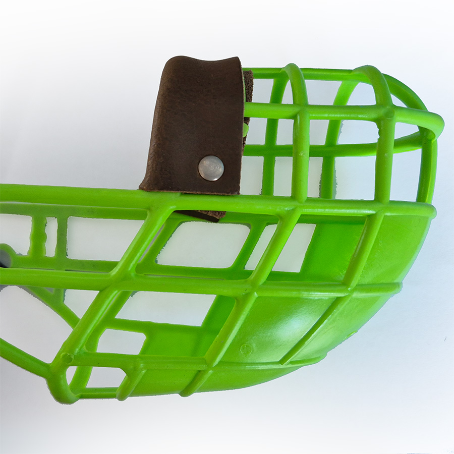 MuilkorfGroenBruin Muzzle size 3 closed: green-brown - Image 1