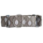 Martingale Collar brown feathers